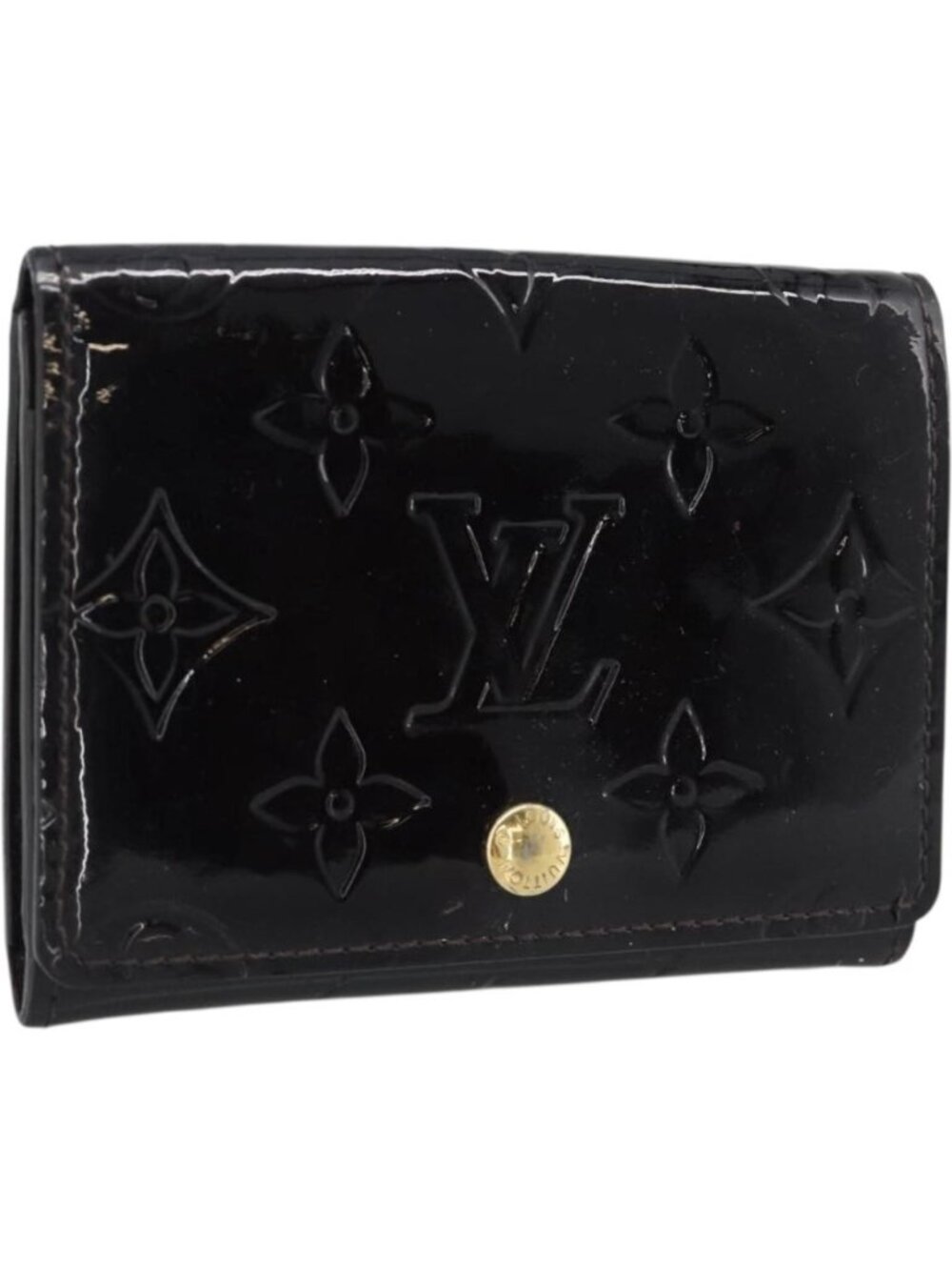 LOUIS VUITTON Vernis Anvelop Cult De Vuitto Case Amarante M91409